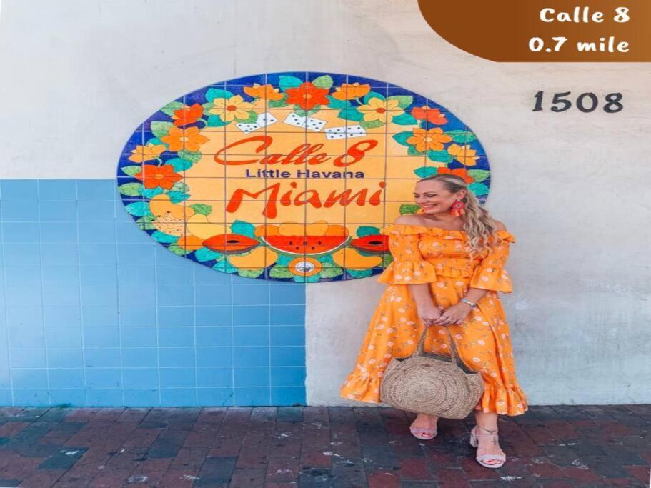 New! Havana Nights Villa ! Walk To Calle Ocho! Miami Eksteriør bilde
